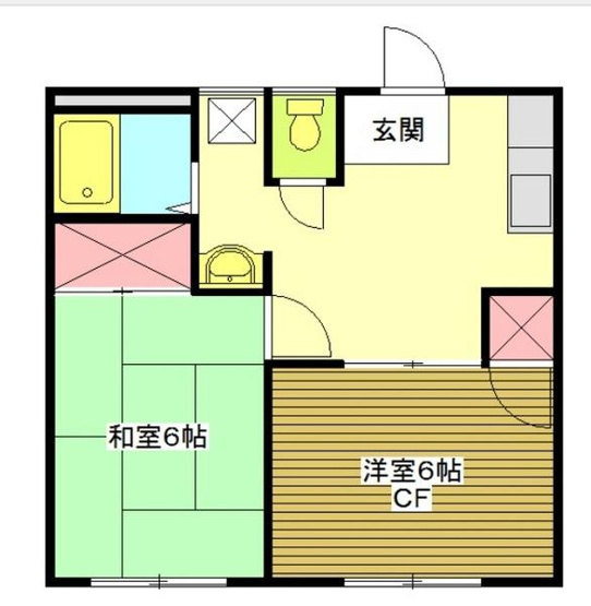 【間取り】 | アレイコート久野
