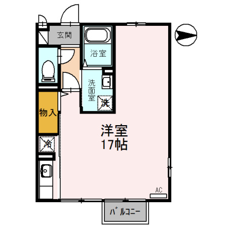 メゾンカムスの間取り