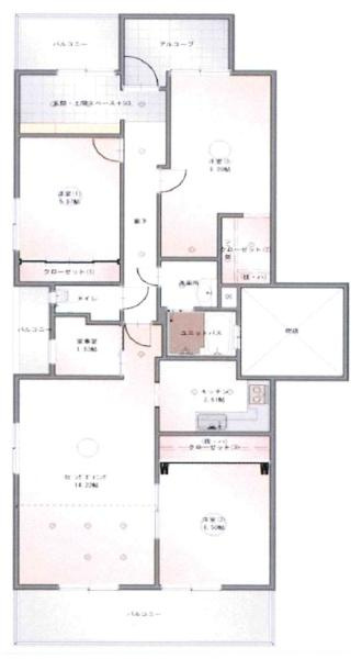 スペクトルティアラ宇頭の間取り|間取り図です