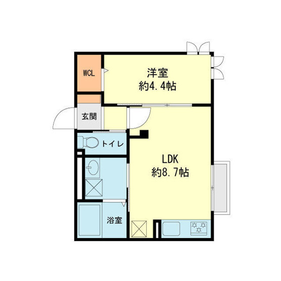 【間取り】 | fort Ⅱ