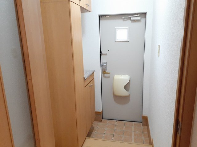 トムトックⅡの玄関|収納もある玄関です