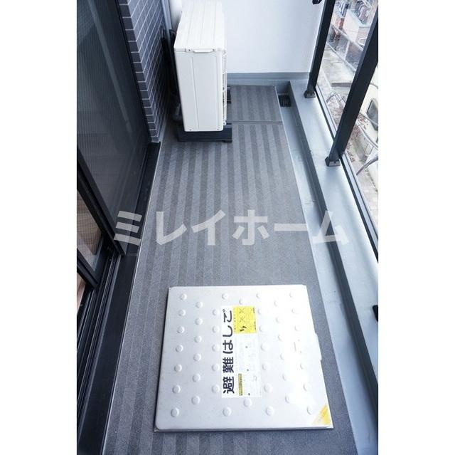 ラティエラ大森のバルコニー