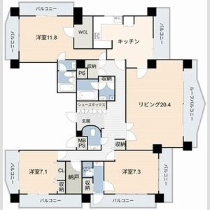 【間取り】 | アビタシオン泉