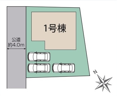 【仲介手数料無料】新築戸建　深谷市東方3766-28（全1棟）の区画図
