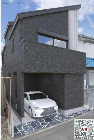 【横浜市瀬谷区阿久和南4丁目15-25新築戸建て】★仲介手数料無料★の外観パース