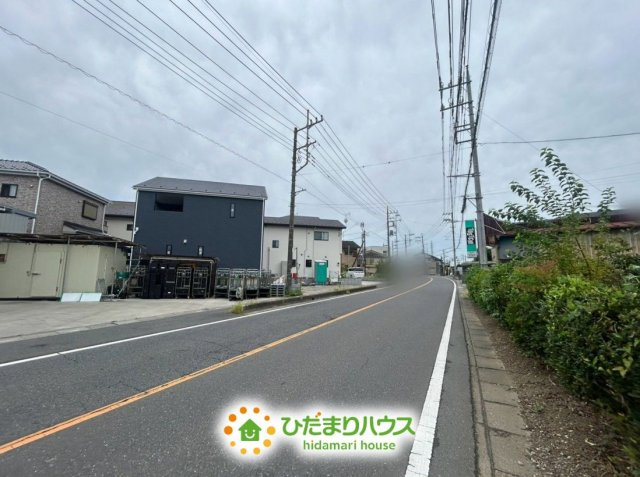 杉戸町清地第18　新築一戸建て　クレイドルガーデンの前面道路含む現地写真|2026/09/04　撮影