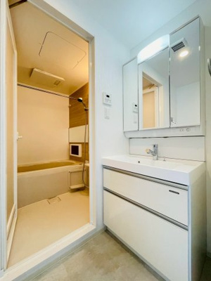 【洗面所】 | プレジオ都島北通 | 同マンション別部屋　参考写真