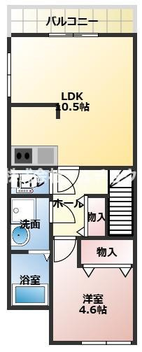メティーアの間取り