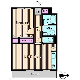 プライムヒルズの間取り