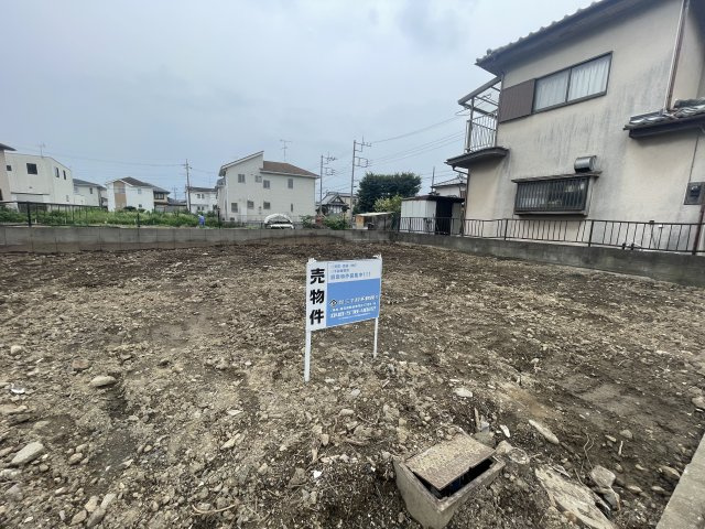 -三丁目不動産-　熊谷市新島　更地の外観