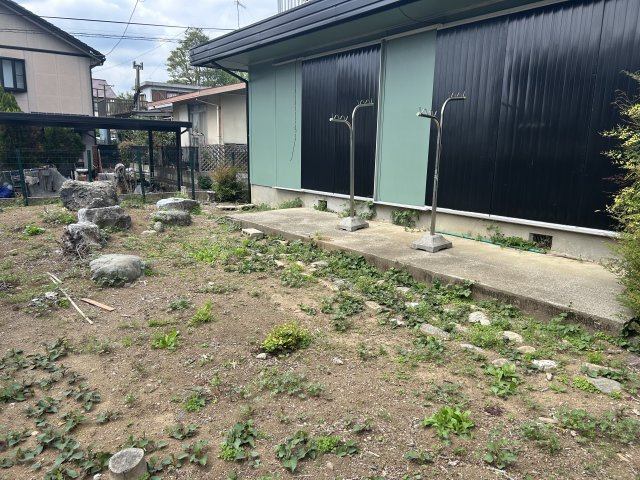 埼玉県大里郡寄居町末野の庭|お庭の付いた物件です