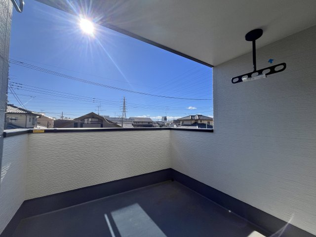 クライン太田市飯塚町第7期のバルコニー|バルコニーがあります