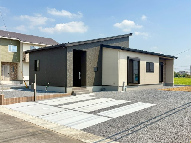 ワイウッドコート羽生市砂山第1期の外観|おしゃれな外観です