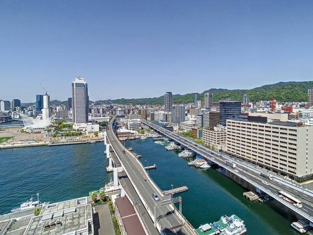 ベイシティタワーズ神戸WESTの展望