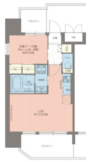 【間取り】 | プレジオ都島北通