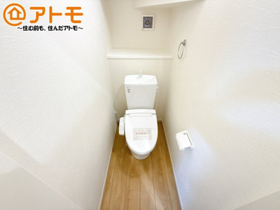【トイレ】 | 葵区田町4期　新築戸建　全1棟 | 毎日使うトイレだからこそ機能性を重視したいですよね！温水洗浄便座で快適な時間をお過ごしください♪