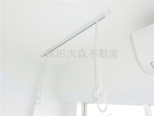 XEBEC京急蒲田の設備|取り外し可能な室内物干し