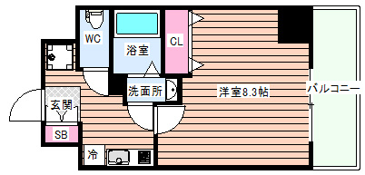 【間取り】 | MELDIA CREST TAPP 新大阪 WEST