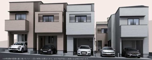 【横浜市神奈川区松見町3丁目547全5棟新築戸建て】★仲介手数料無料★（港北小学校・神奈川中学校）