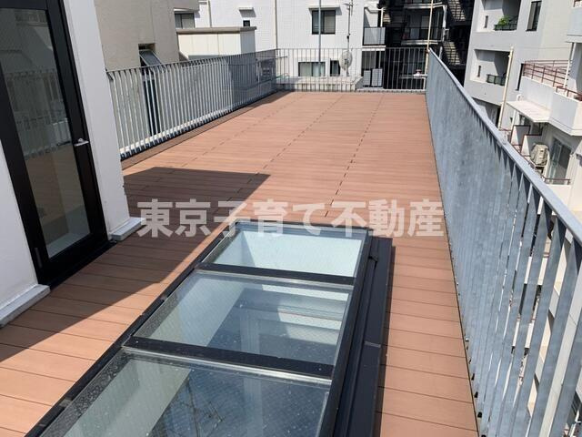 ＬＩＬＩＯ小石川のバルコニー