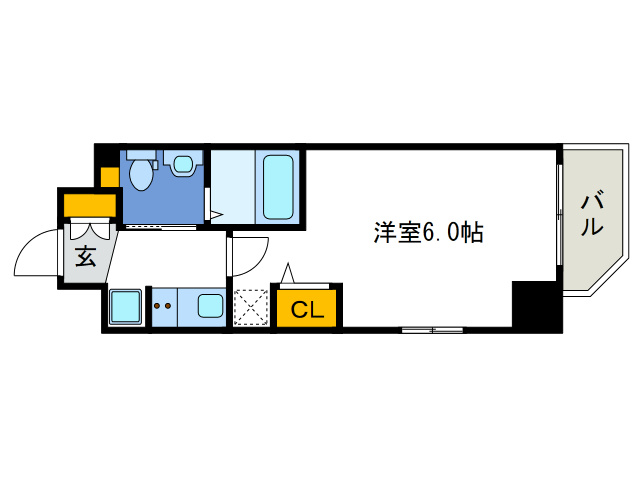 クリスタルグランツ大阪センターSTの間取り
