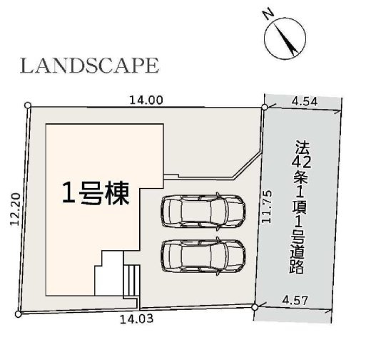 【横浜市旭区上白根2丁目33-18新築戸建て】★仲介手数料無料★（上白根小学校・上白根中学校）の区画図