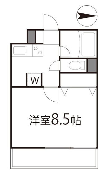 【間取り】 | ファインクレスト笹塚-再契約型-