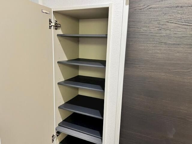 エクステージの収納