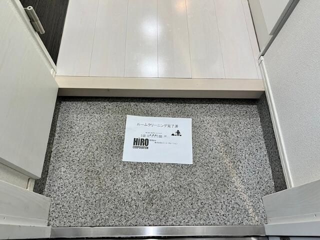 エクステージの玄関