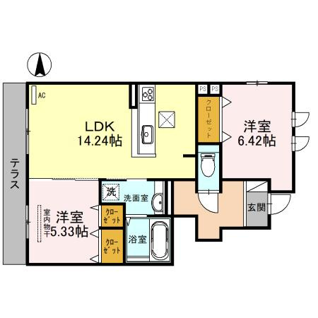 【間取り】 | ルソ・ラフィネ