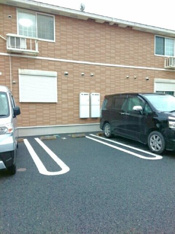駐車場です