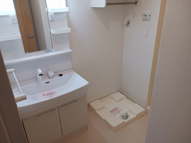 使いやすい洗面所です
