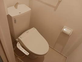 トイレもきれいです