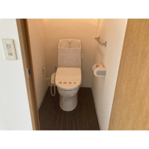 清潔感のあるトイレです