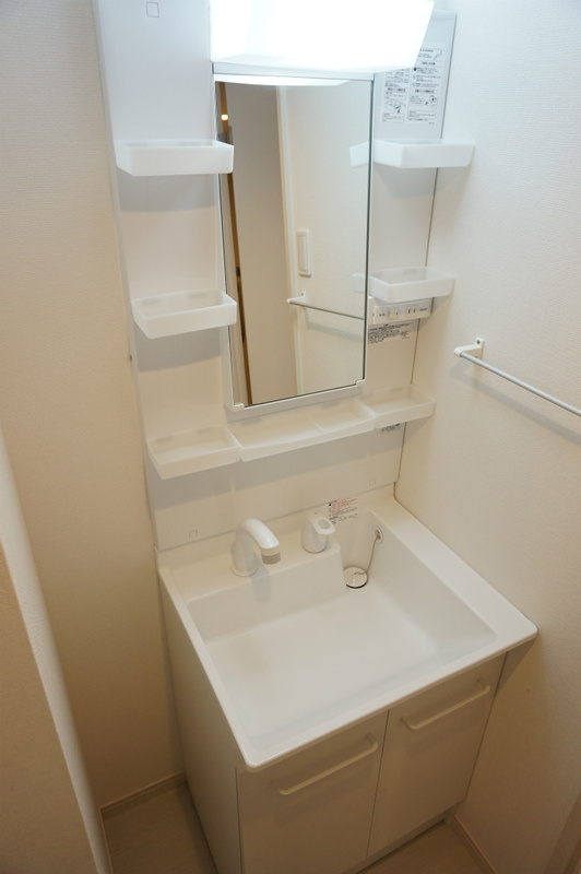 忙しい朝には欠かせない洗面所です