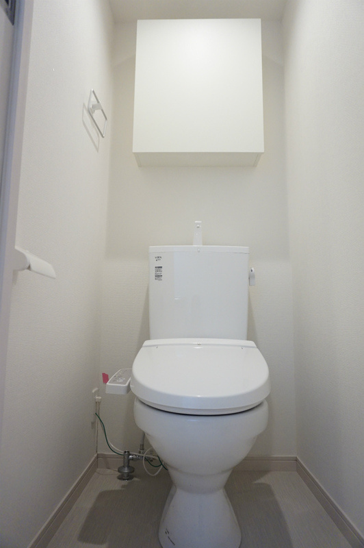 ゆったりとした空間のトイレです