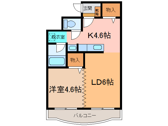 アットホームNの間取り