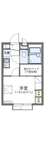 代表的な間取のため実際の間取とは異なる場合があります