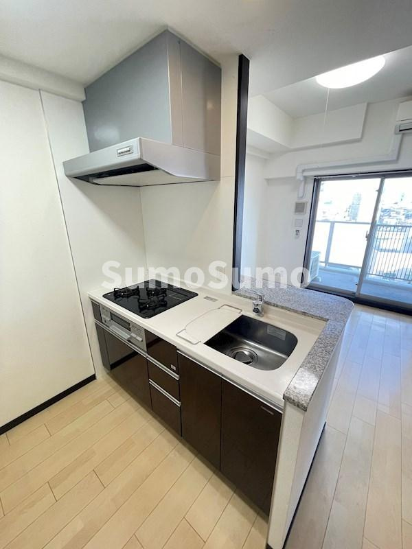 エステムコート神戸ハーバーランド前Ⅴアクアのキッチン|キッチンでお料理をお楽しみください