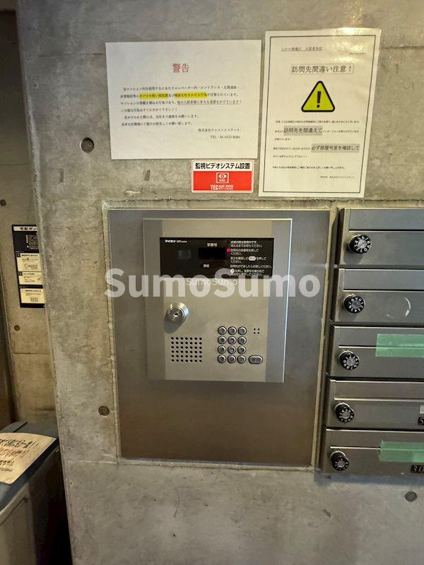 シエロ南堀江のセキュリティ