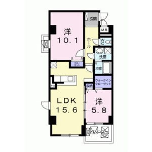 エアリーヒルズ芦屋の間取り