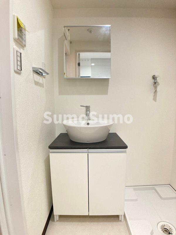 Blue西長堀の洗面所