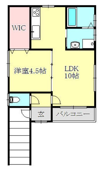 メゾンすみれの間取り