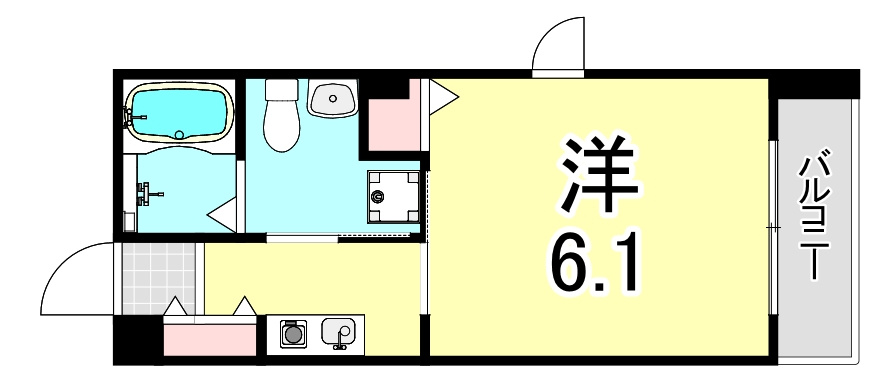 villa de naruoの間取り