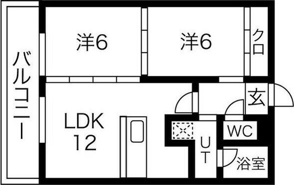 グリーンハイツ名東の間取り