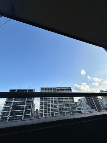 アクアシティ博多のバルコニー