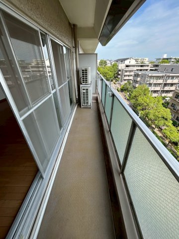 芦屋翠ヶ丘パークマンションのバルコニー