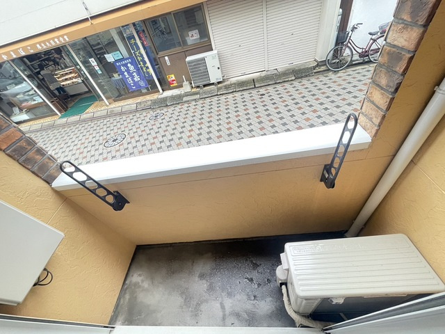 リブレア姪浜駅北のバルコニー