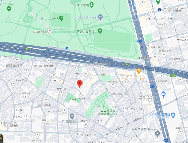 ＩＬ　ＦＩＯＲＥの地図