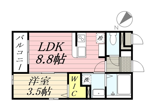 LUXCAS大橋の間取り